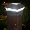 LED Pillar Lamp Solar Lampshade Power Waterproof Switch Courtyard Garden Outdoor Wall Night Light Long Lasting